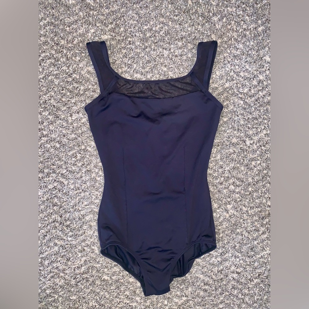 🩰 Beautiful Ballet Leotard Tank Dance Leo Mesh Detail 🩰